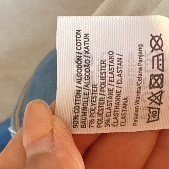 Preloved Topshop Men's Skinny Denim Jeans Blue Size 32 - Small Marks - Picture 8 of 15